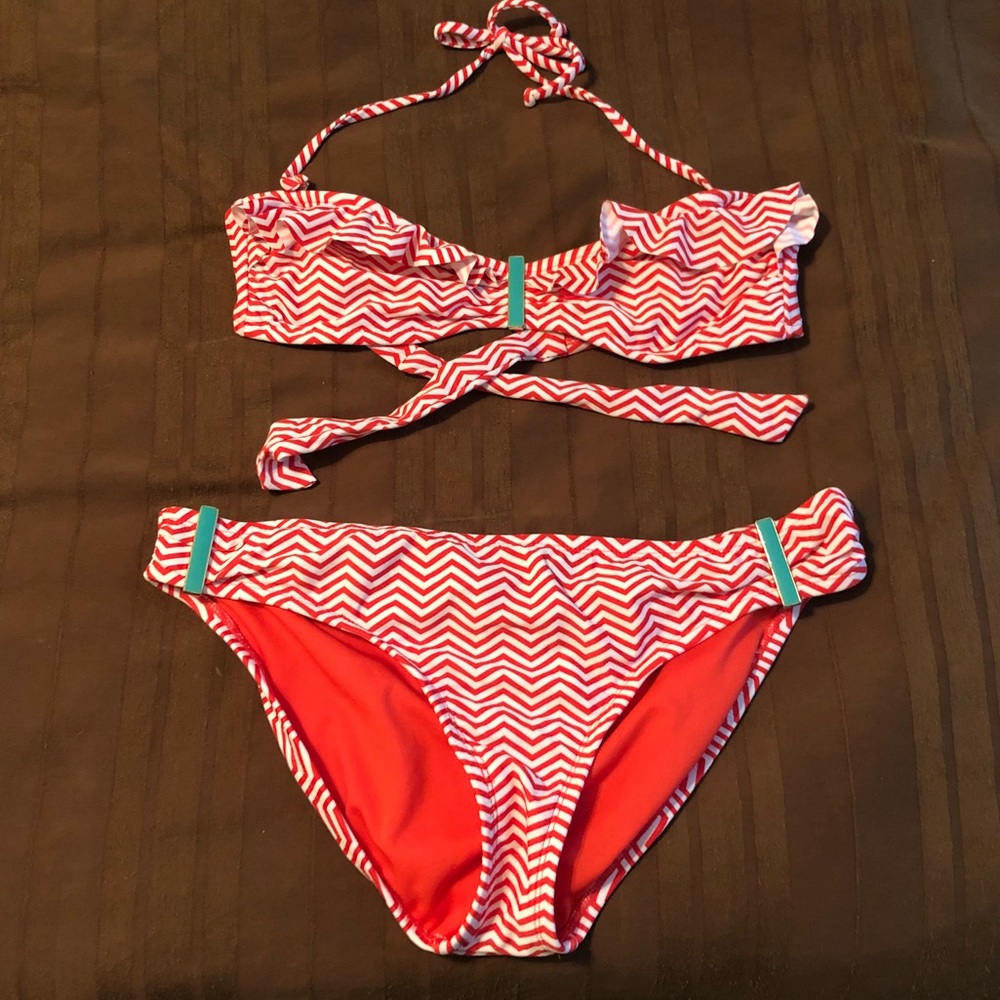 Chevron Print Bikini